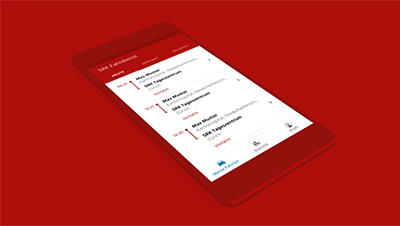 SRK Fahrdienst Application Screenshot